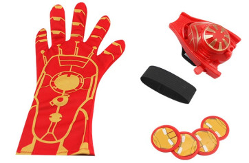 Avengers Marvel Iron Man Arc FX Gloves