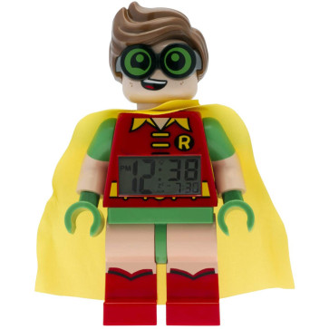 Lego Robin Minifigure Alarm Clock