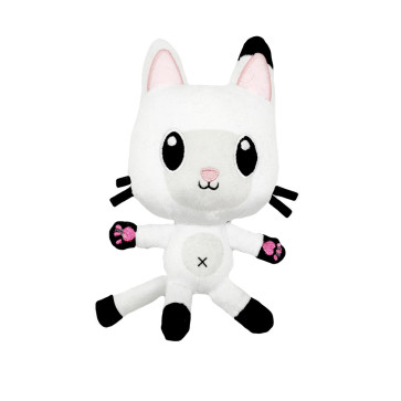 Bring home the irresistible kitty characters from Gabby’s Dollhouse with the Purr-ific Plush! This adorable Pandy Paws plush toy features pointy ears, super soft fabric and embroidered details, bringing Gabby’s best pal to life.