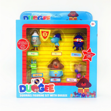 Hey Duggee Figure Set Duggee and the Squirrels