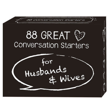 88 Great Conversation Starters For Husbands and Wives