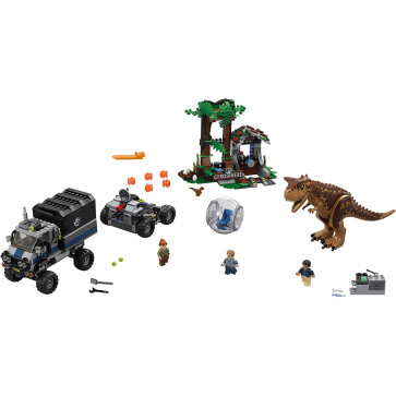 Jurassic World Carnotaurus Gyrosphere Escape 75929 Brick Building Kit