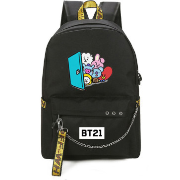 BTS BT21 Rucksack Backpack Schoolbag