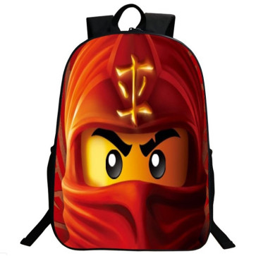 Ninjago Kai Red Ninja Backpack Schoolbag Rucksack