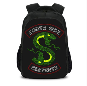 Riverdale South Side Serpents Backpack Schoolbag Rucksack