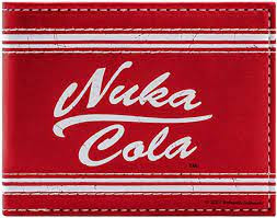Bethesda Fallout Nuka Cola Red ID Card Bi-Fold Wallet