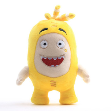 Oddbods Bubbles Yellow Soft Stuffed Plush Toy