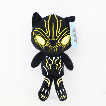Funko Hero Plushies: Black Panther - Gold Glow Black Panther Plush