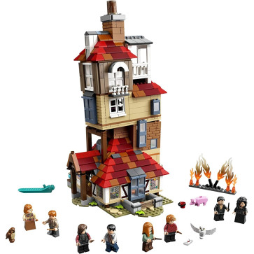 Harry Potter 75980 Attack on the Burrow Brick Building Kit