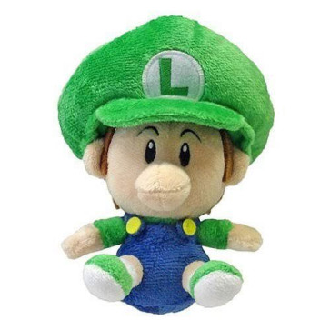 Little Buddy Super Mario All Star Collection Baby Luigi Plush 6 Inches