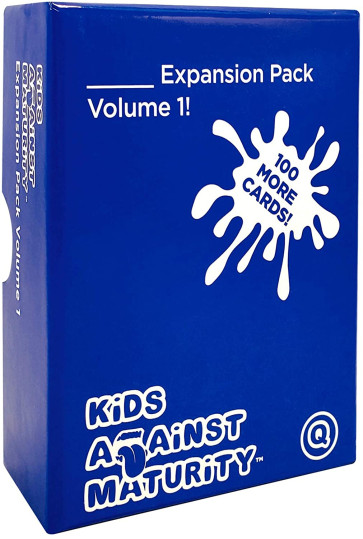 Kids Against Maturity Expansion Pack #1, Card Game for Kids and Families