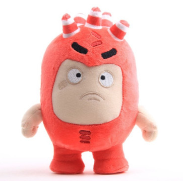 Oddbods Fuse Red Soft Stuffed Plush Toy
