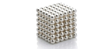 Buckyballs Silver Plated Edition Magnetic Puzzle