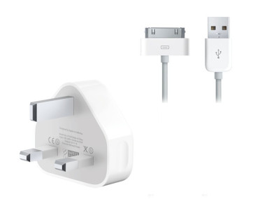 UK Adatper with USB Cable