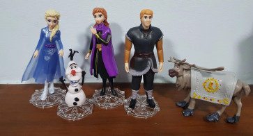 Frozen 2 Deluxe Figures Set 6 Pcs