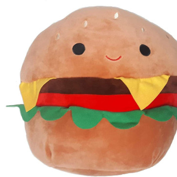 Squishmallows Carl The Cheeseburger 12 inches Plush Toy