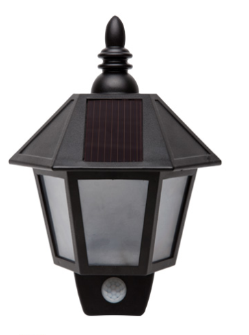 Solar Power LED Mounted Wall Lamp