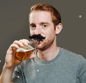 BeerMo Drink Markers Bottle Mustaches