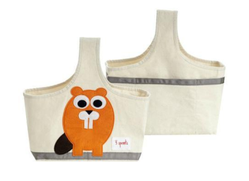 3 Sprouts Cute Animal Storage Caddy for Kids & Babies