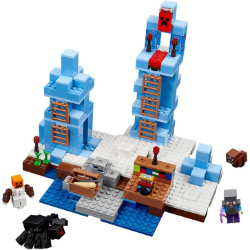 Minecraft The Ice Spikes Building Kit