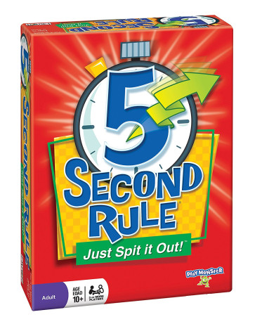 5 Second Rule - Just Spit it Out Party Game