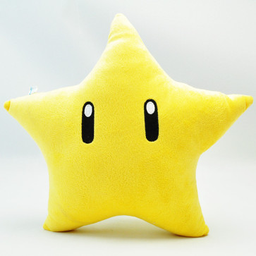 Super Mario Yellow Star Soft Plush Toy 26cm