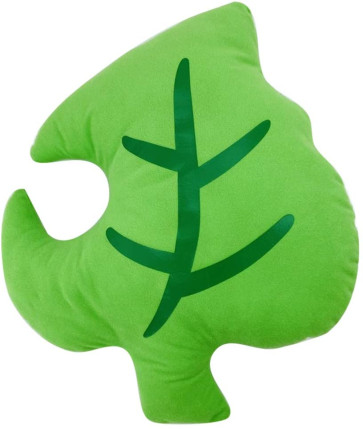 Animal Crossing Leaf Plush Pillow