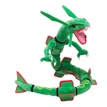 Rayquaza Pokemon Emerald Flying Dragon Plush Toy 31 Inches