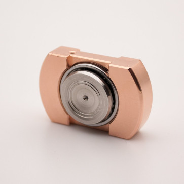 Vorso Machine Finished Flat Top V1 Fidget Spinner - Copper