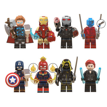 Marvel Avengers Endgame Brick Minifigure Set 8 Pcs