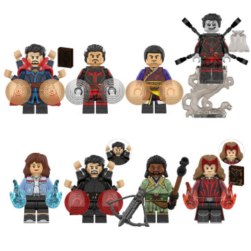 Doctor Strange In The Multiverse Of Madness From Marvel Brick Minifigure Custom Set 8 Pcs
