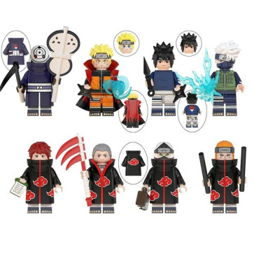 Naruto Brick Minifigure Set 8 Pcs