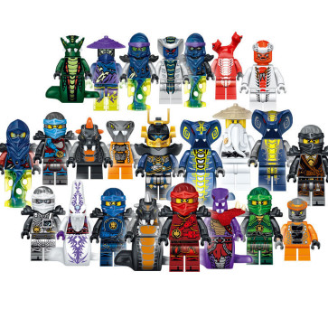 Ninjago Brick Minifigure Custom Set 24 Pcs