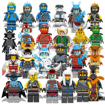 Ninjago Legacy Brick Minifigure Custom Set 24 Pcs