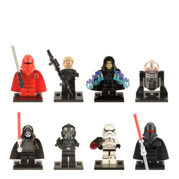 Star Wars The Force Awakens Brick Minifigure Custom Set 8 Pcs