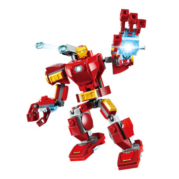 Iron Man Marvel Custom Brick Buildable Figure