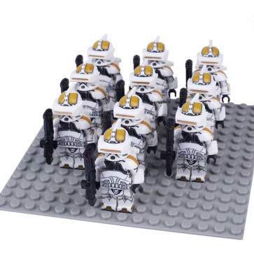 Conor The Clone Trooper Star Wars Brick Minifigure Custom Set 10 Pcs