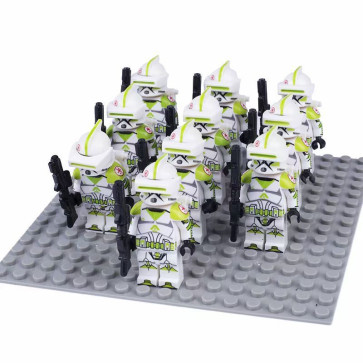 698th Strike Battalion Star Wars Brick Minifigure Custom Set 10 Pcs