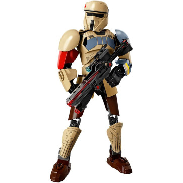 Scarif Stormtrooper Star Wars 75523 Brick Buildable Figure