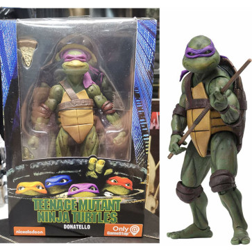 NECA 1990 Movie TMNT Teenage Mutant Ninja Turtles Action Donatello Figure