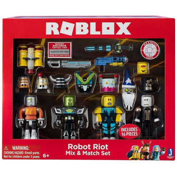 Roblox Mix and Match Figure 4 Pack, Robot Riot