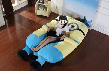 Giant Minion Plush Pillow Bed 200cm 6.5ft