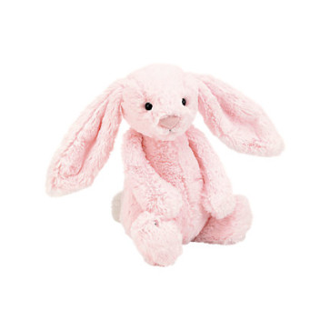 Jellycat Bashful Baby Light Pink Bunny Stuffed Animal Medium 12 inches