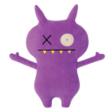 Uglydoll Little Ugly Plush Doll Handsome Panther Purple 12 inches 30cm Tall