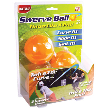 Swerve Ball, Set of 3, Curve Balls
