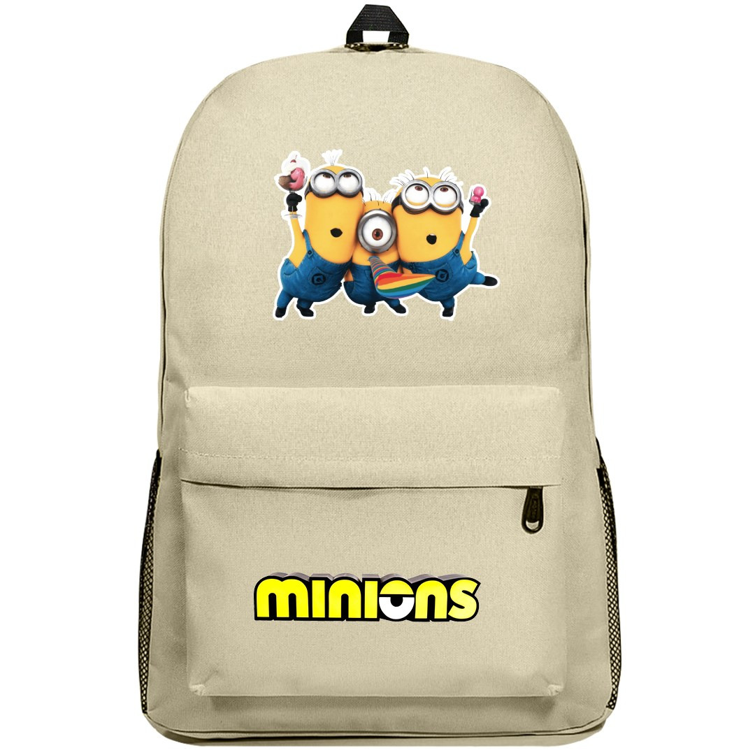 Minions Backpack SuperPack - Bob And Dave Ice Cream