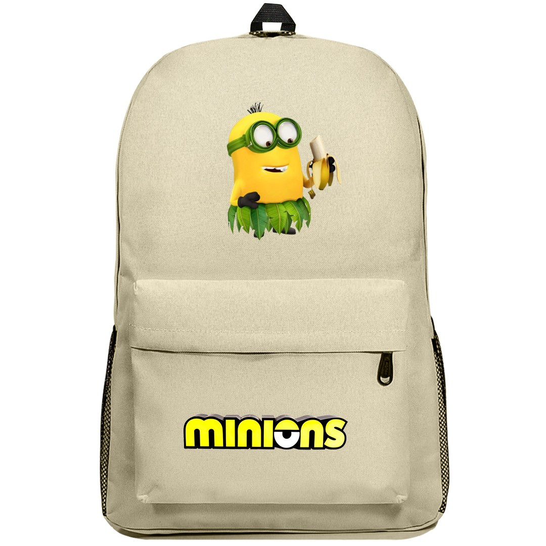 Minions Kevin Backpack SuperPack - Grass Skirt Kevin Holding Banana
