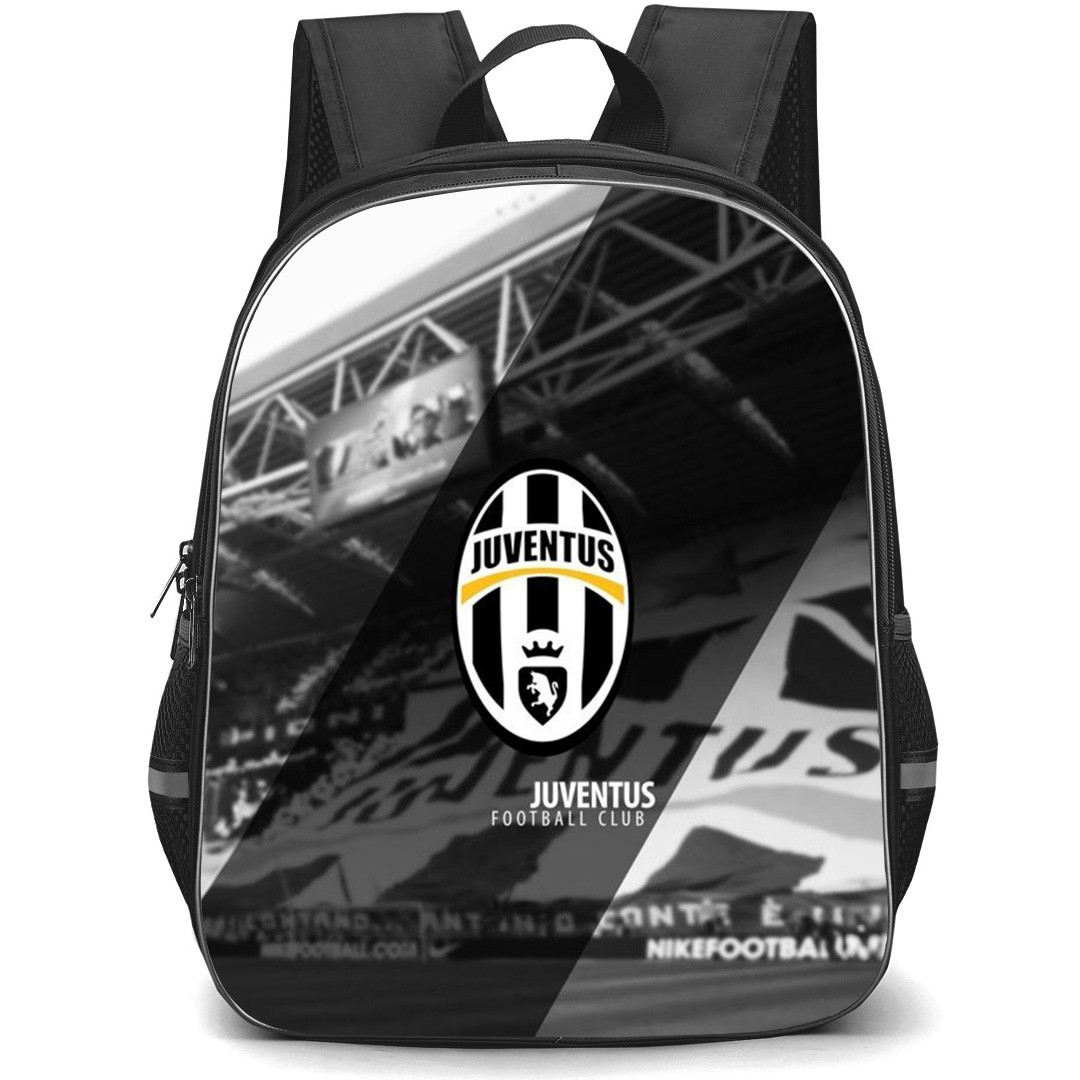 Juventus F.C. Backpack StudentPack - Juventus F.C. Logo Stripe Background