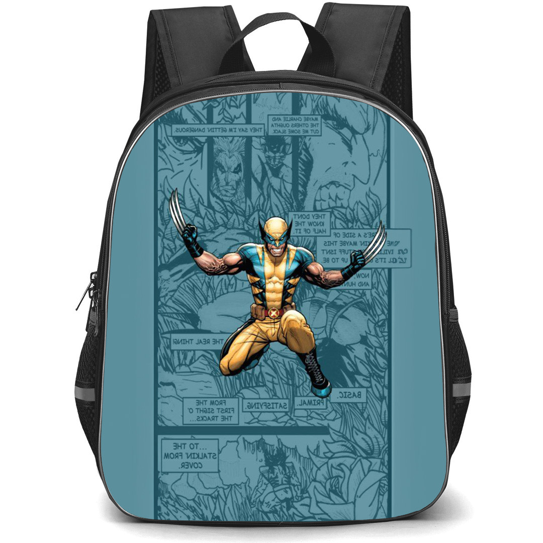 Marvel Wolverine Backpack StudentPack - Wolverine Comic Background