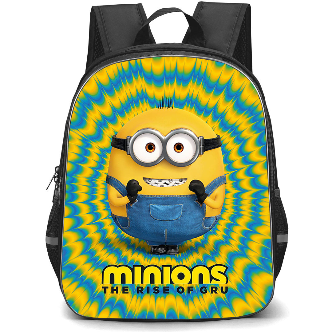 Minions Bob Backpack StudentPack - Bob Smiling With Braces Movie Art